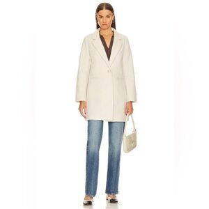 Sanctuary Cream Blazer Coat